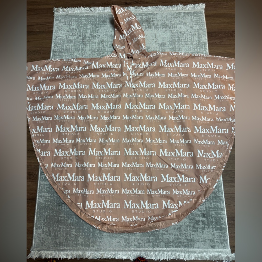 MaxMara Rain CoverUp with Subtle Logo